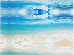 Colcha de Flanela com Estampa Paisagem Marítima Macia e Quente 101 6 X 76 2 Cm, Macio, Quente, Ideal para Qu