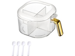 Organizador De Temperos Transparente Colher Cozinha