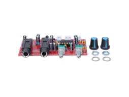 Amplificador de placa de reverberação Veloriskku PT2399 para microfone de karaokê DC12V-24V - Componente elétrico
