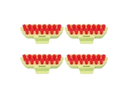 Conjunto De 4 Escovas De Substituição Para Aspirador De Carpetes Bissell Little-green 1400b, 4075, 3860, 1425, 2458, 3194, 3353, 50y6 E 1844._glo
