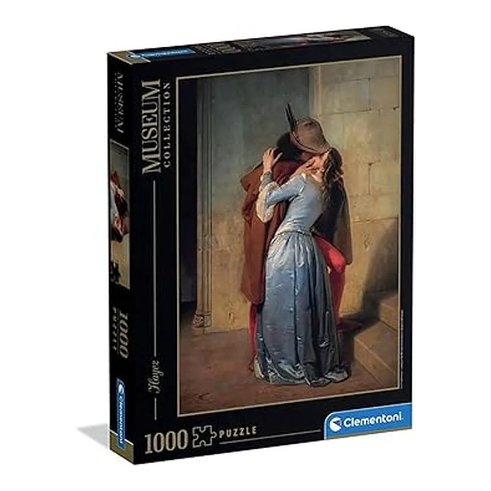 Clementoni Puzzle Adulto 1000 Piezas Collection Museum The Kiss Hayez 39994.9 Clementonip25