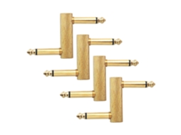 Conjunto De 4 Adaptadores Para Pedais De Efeito De Guitarra - Adaptador Macho Para Macho