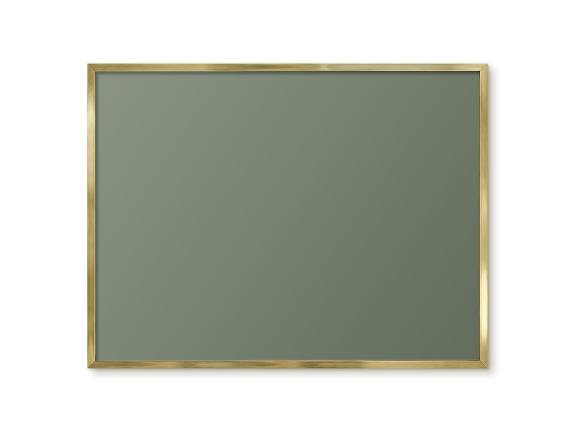 Magnetic Wall Board Dark Gray For The Office Espelharte (80x60 Cm)
