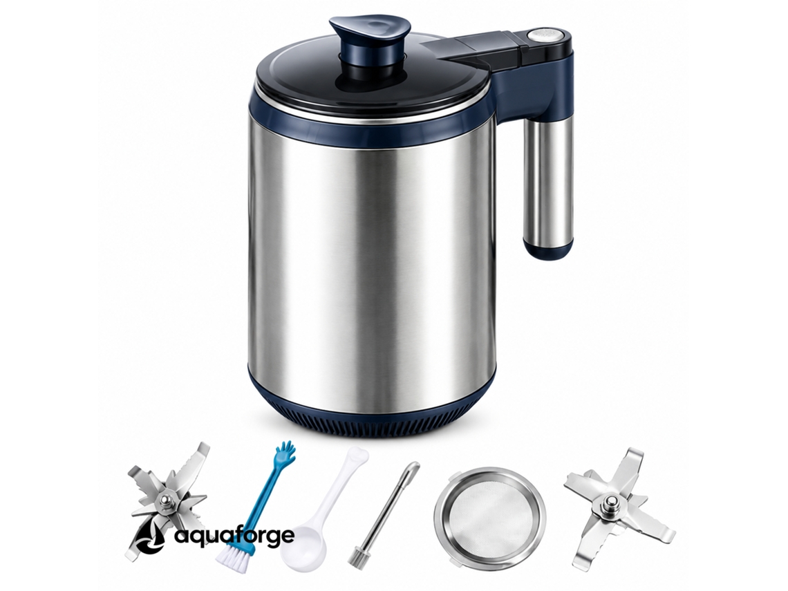 Moinho Elétrico Aquaforge Com 0,6 L E Aço Inoxidável Para Grãos E Especiarias