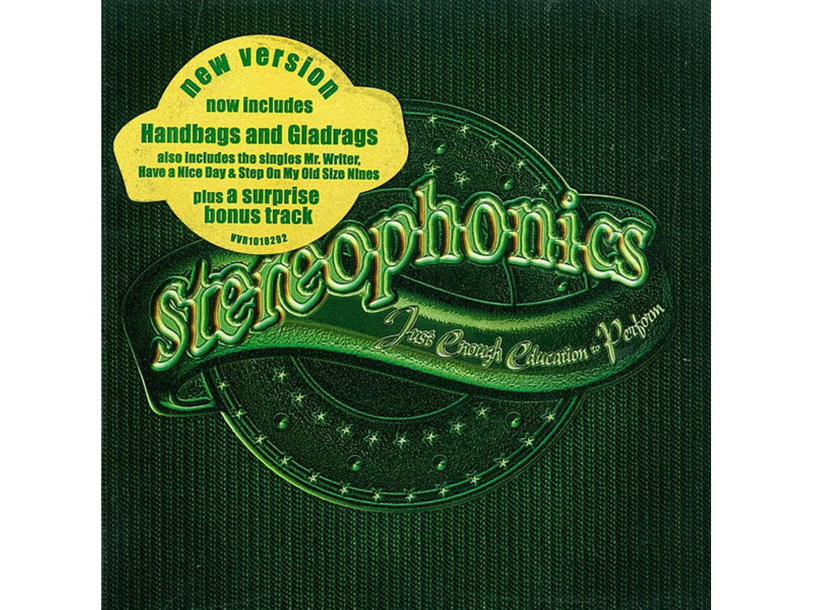 CD Stereophonics - Just Enough Education To Perform