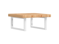 Basin Shelf, Basin Shelves Vidaxl Marrom Madeira De Carvalho (50 X 50 X 4 Cm)
