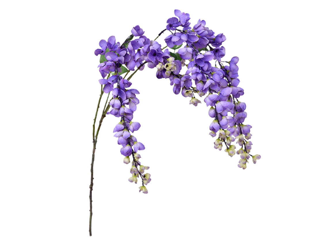 Vinha Artificial de Violeta com Flores de Wisteria 97cm LAXISCREED