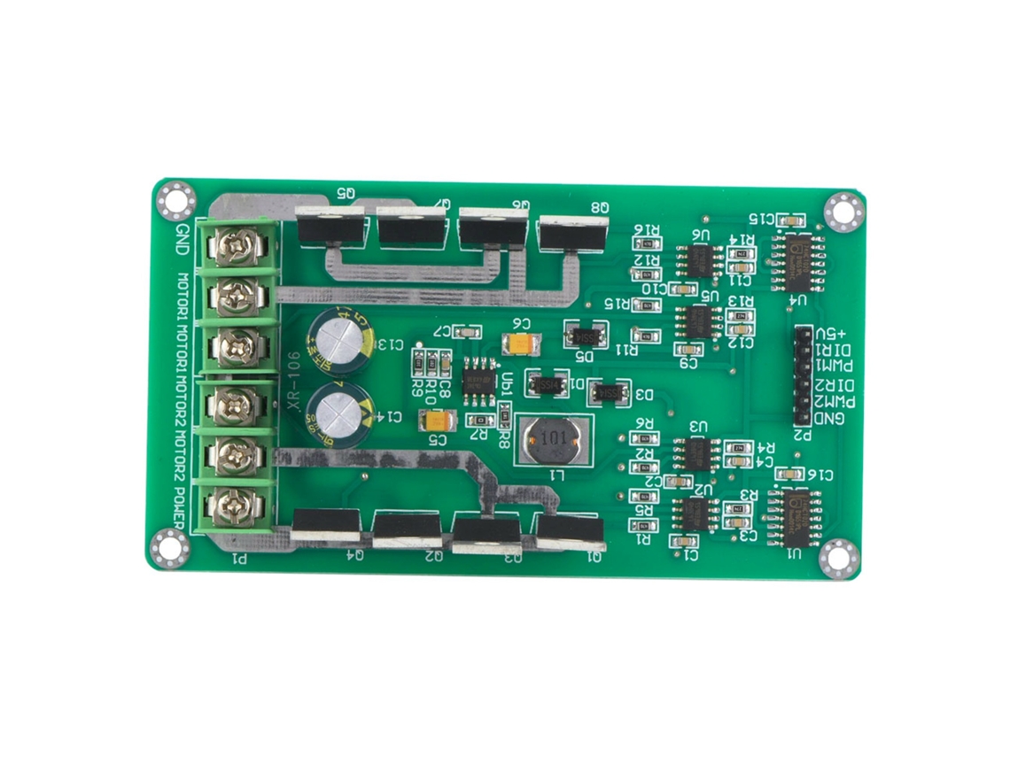 Módulo Driver de Motor Ponte H Dupla com IRF3205 36V 10A Pico 30A