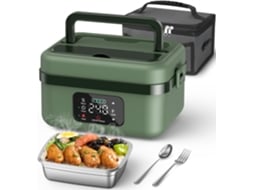 Lancheira Elétrica Sem Fio Para Adultos, 16000mah, Recarregável, Autoaquecimento, Com Temporizador, 1l/34oz Bolsa Térmica Para Escritório, Ca Viewleaf