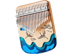 Kalimba 17 21 Para Prática De Fingerstyle, Instrumento Profissional Com Caixa De Presente