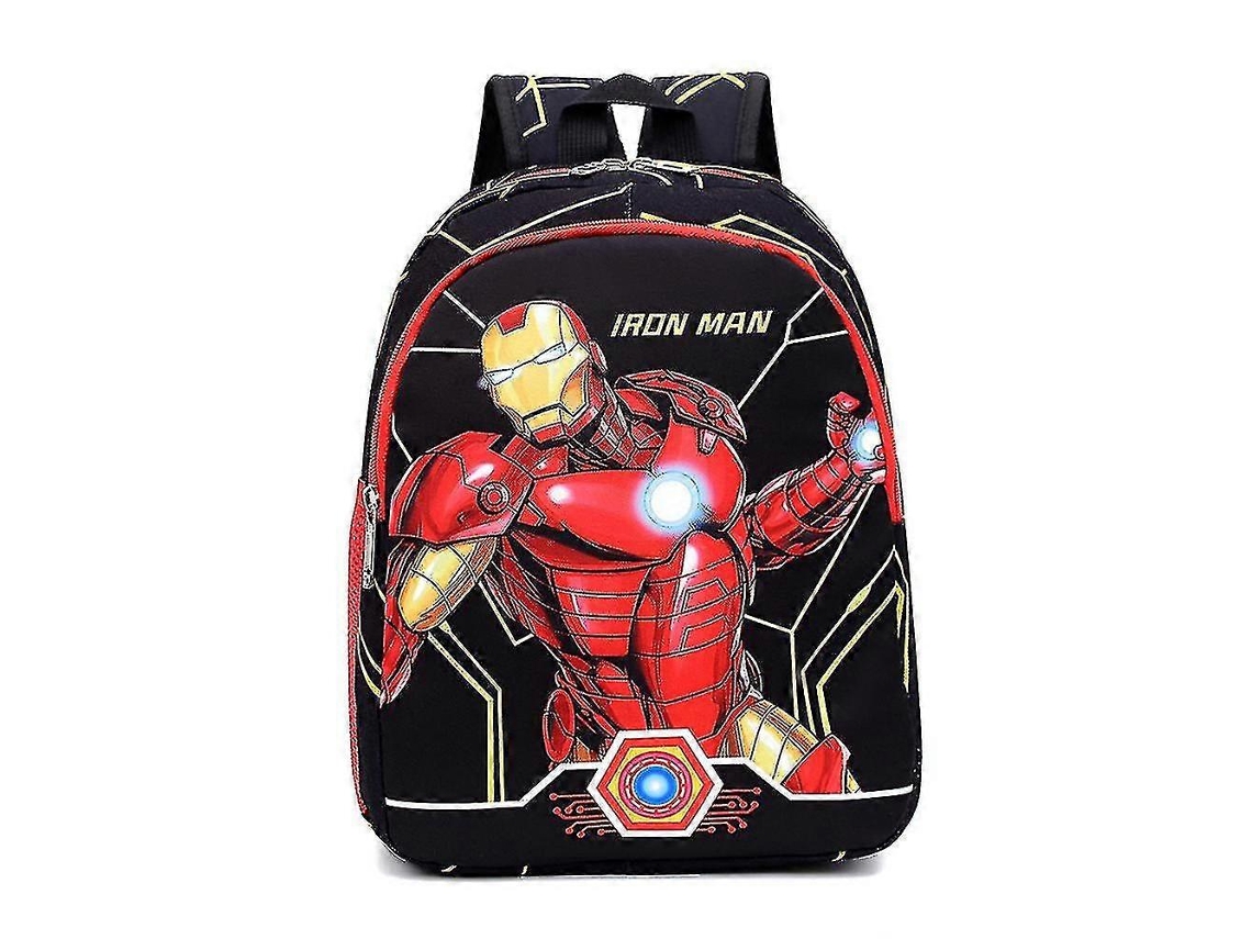 Mochila Infantil Homem Aranha Homem De Ferro Capitão América Mochila Escolar Para Meninos Mochila De Viagem Olysi Shop (a)