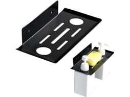 Soap Dispenser Soap Dish Wall Mounted Soap Dispenser Wall Mounted Soap Dish,Black