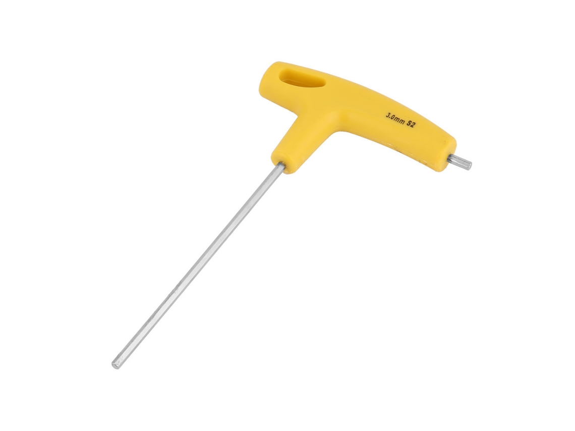 Chave Allen Hexagonal Com Cabo T 3.0mm Chave De Chave Metric 100mm Ferramenta De Reparo Manual