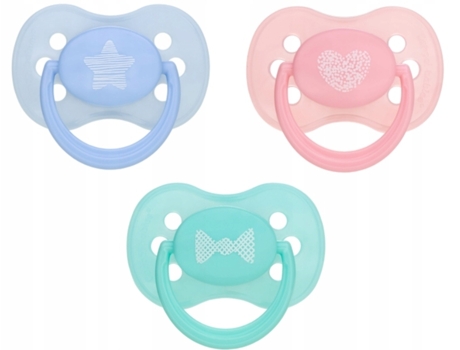 Chupeta Calmante Canpol Pastelove 0 6m Forma Redonda, Silicone, Modelo 22/422