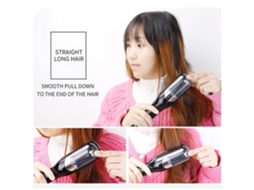 Máquina Cortar Cabelo Para Pontas Duplas Profissional Lisas Elétrica
