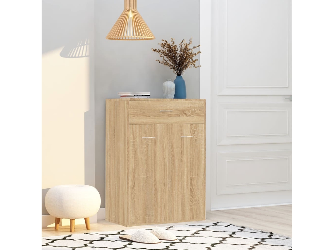 Sapateira DKD HOME DECOR Sonoma Oak