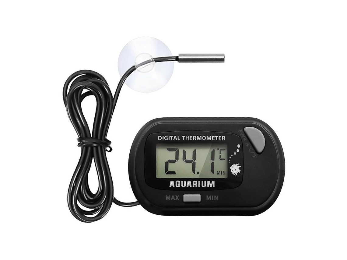 Termômetro Tanque de Peixes Digital do Aquário Répteis Água com Max/min Disp Lay Lcd Teste Temperatura D GOKOCO
