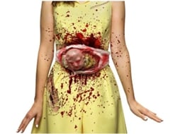 Barriga DISFRAZZES Barriga Com Bebé Zombie (Tam: Tamanho Único )