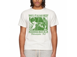 Rockinstone Rocky Movie Italian Beef White Adult T-shirt Size:xxl