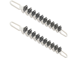 Magiclulu Conjunto De 2-escovas Duplas Para Limpeza Peças Pequenas E Cantos, Removedor De Manchas Flexível, Material Pp