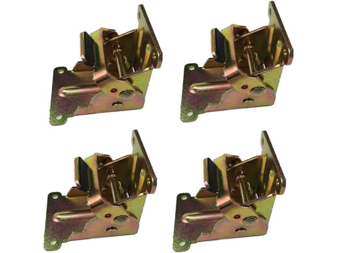 Dobradiça Com Trava Automática, Conjunto De 4 Dobradiças Dobráveis Com Trava Automática 90-graus Para Extensões Pernas