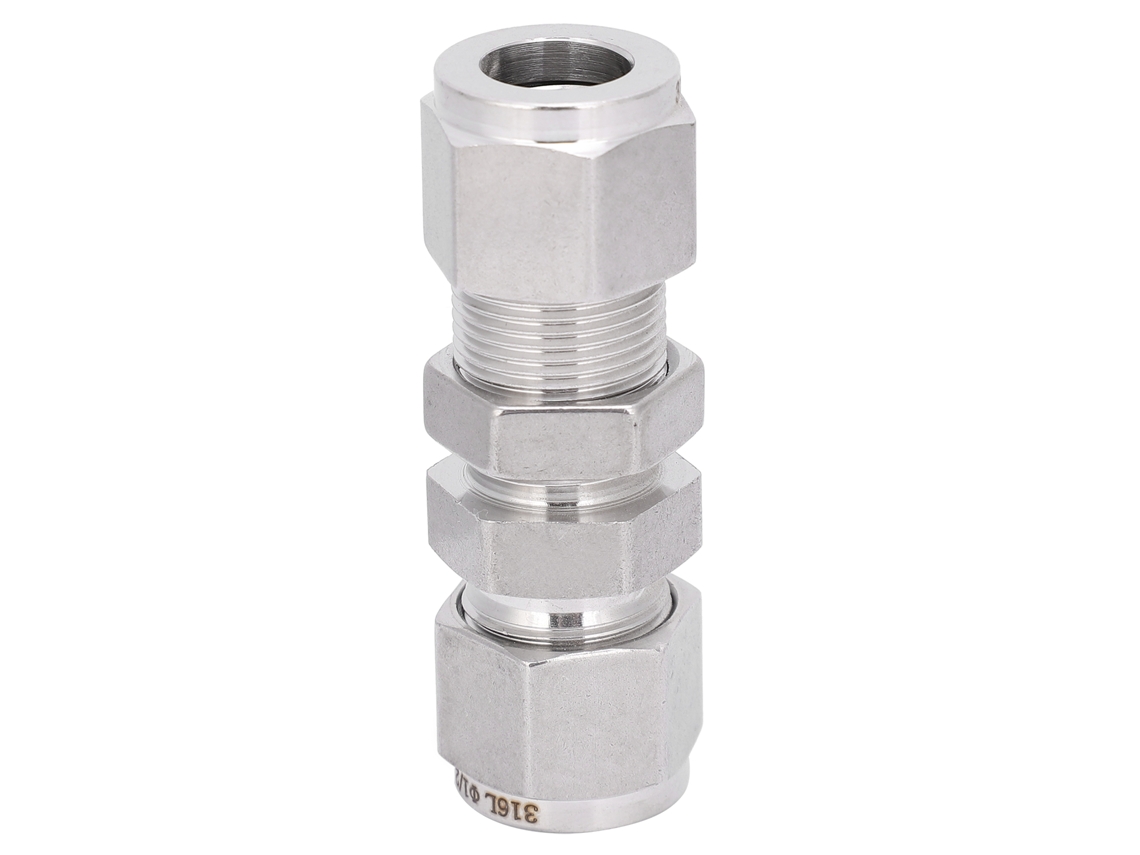 Laxiscreed Conector De Tubulação Em Aço Inoxidável 316 Com Ferrula Dupla Para Compressão