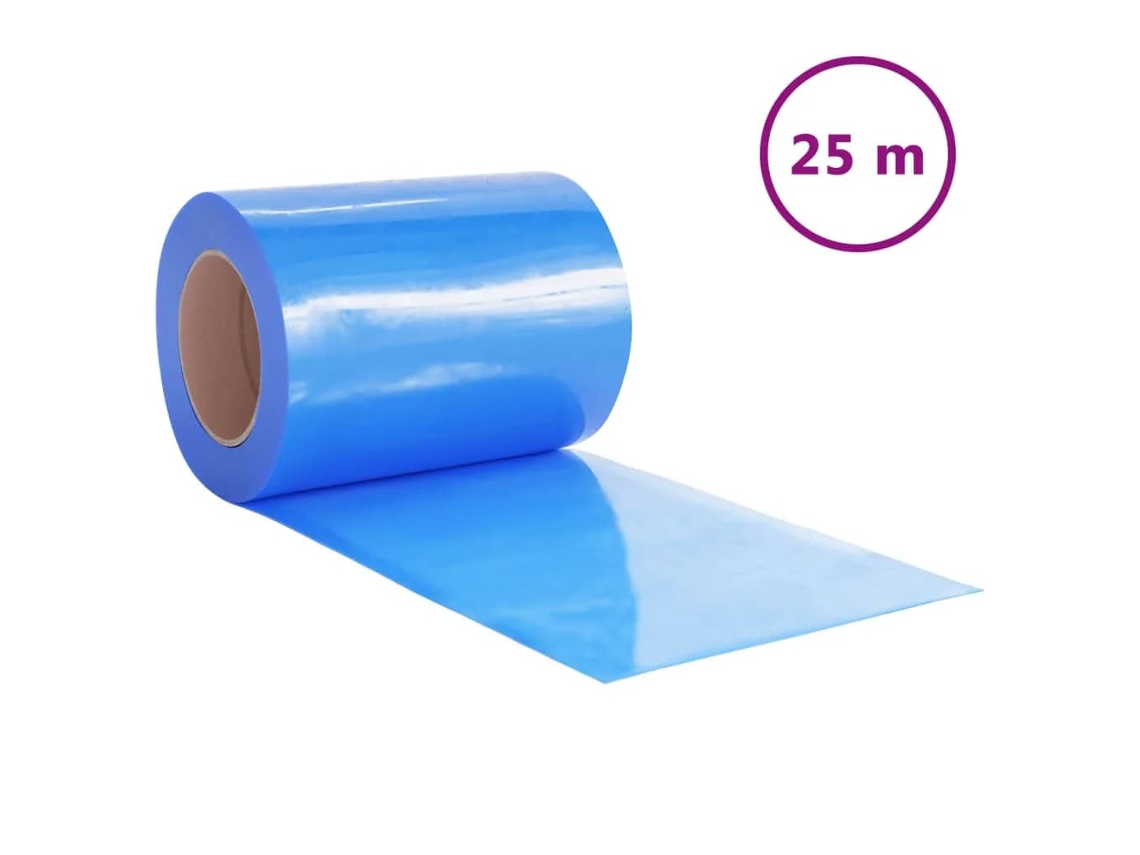 Door Curtain, Door Curtains Vidaxl Azul Pvc (300 X 2.6 Mm (25 M))