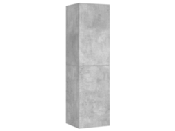 Tv Cabinet, Tv Cabinets Vidaxl Cinzeto Madeira Processada (n/a)
