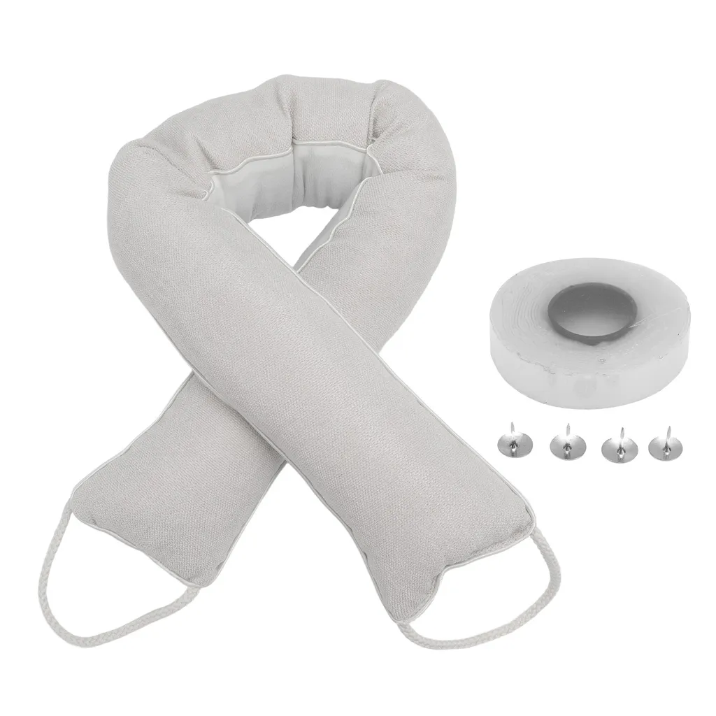 Lurelia Corta-vento Inferior Para Porta 91 Cm 91,4 Cm Bege Anti-poeira Lavável