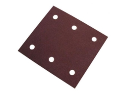 Caixa de 50 folhas retangulares de papel abrasivo autoadesivo de 93x185 mm (grão 120) GELVA