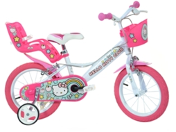 Bicicleta HELLO KITTY Branco (Idade Mínima: 5 anos - 16")