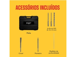 Martelo Sem Fios Brushless 20v Boost