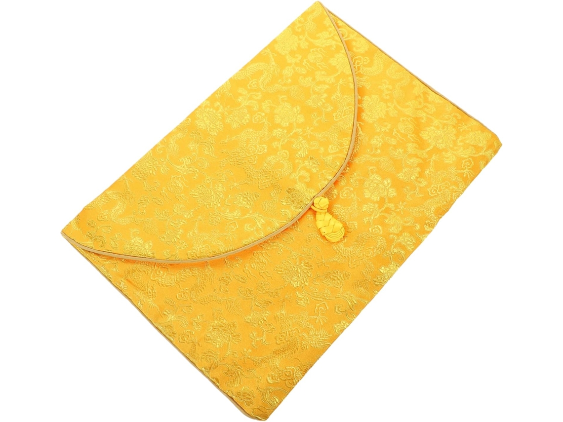 Bolsa De Armazenamento Bordada, Recipiente De Brocado Para Livros E Escritos Zen Budistas. Gokoco