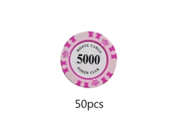 2026 50 Peças/conjunto Fichas de Poker de Argila 14g 40mm 14 Cores Valores Casino Baccarat Texas Hold'em Varejo