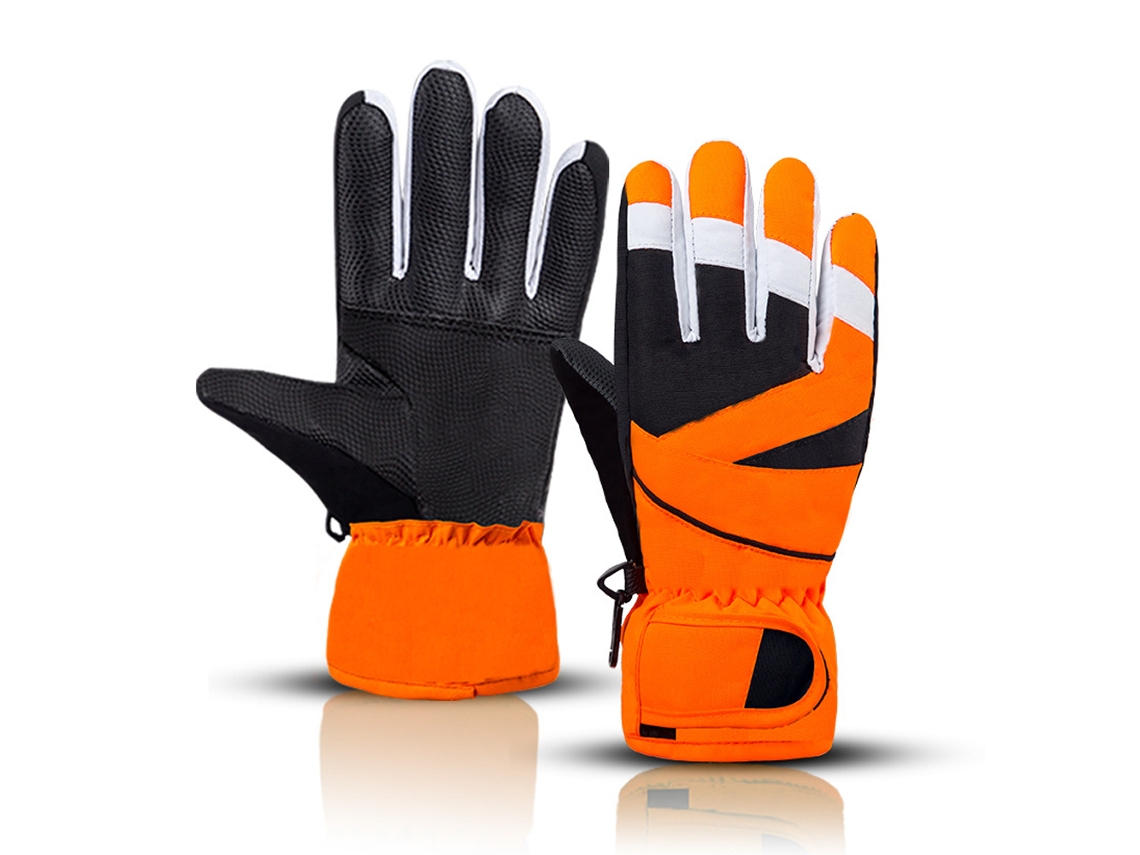 Luvas De Inverno Para Crianças, Luvas De Neve Impermeáveis E Aquecidas Para Exterior E Snowboard