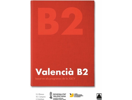 Livro Valenciá B2 de VVAA (Valenciano)