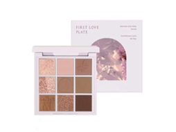 Paleta De Sombras De Ojos Mate Con Purpurina Mezclada 9 Colores
