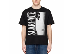 Rockinstone Scarface Movie Lotsowht Black Adult T-shirt Size:l
