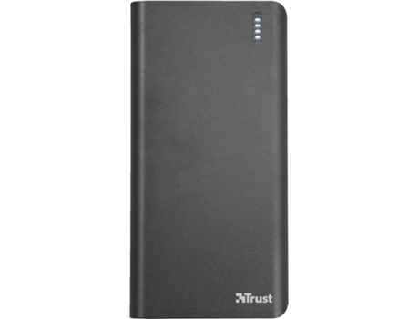 Powerbank TRUST Primo 20000 mAh em Preto — 20.000 mAh | 2 Portas USB