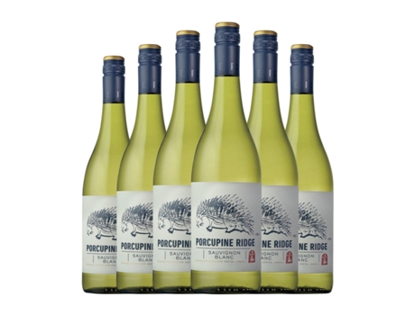 Vinho branco BOEKENHOUTSKLOOF Porcupine Ridge Sauvignon Branca Western Cape (0.75 L - 6 Unidades)