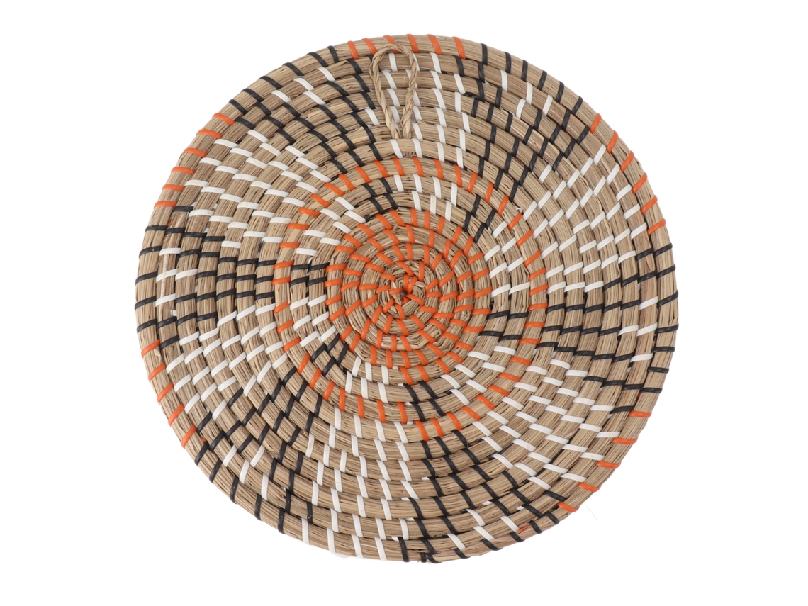 Guardanapos de Palha Tecida Estilo Nórdico 30cm | S/MARCA