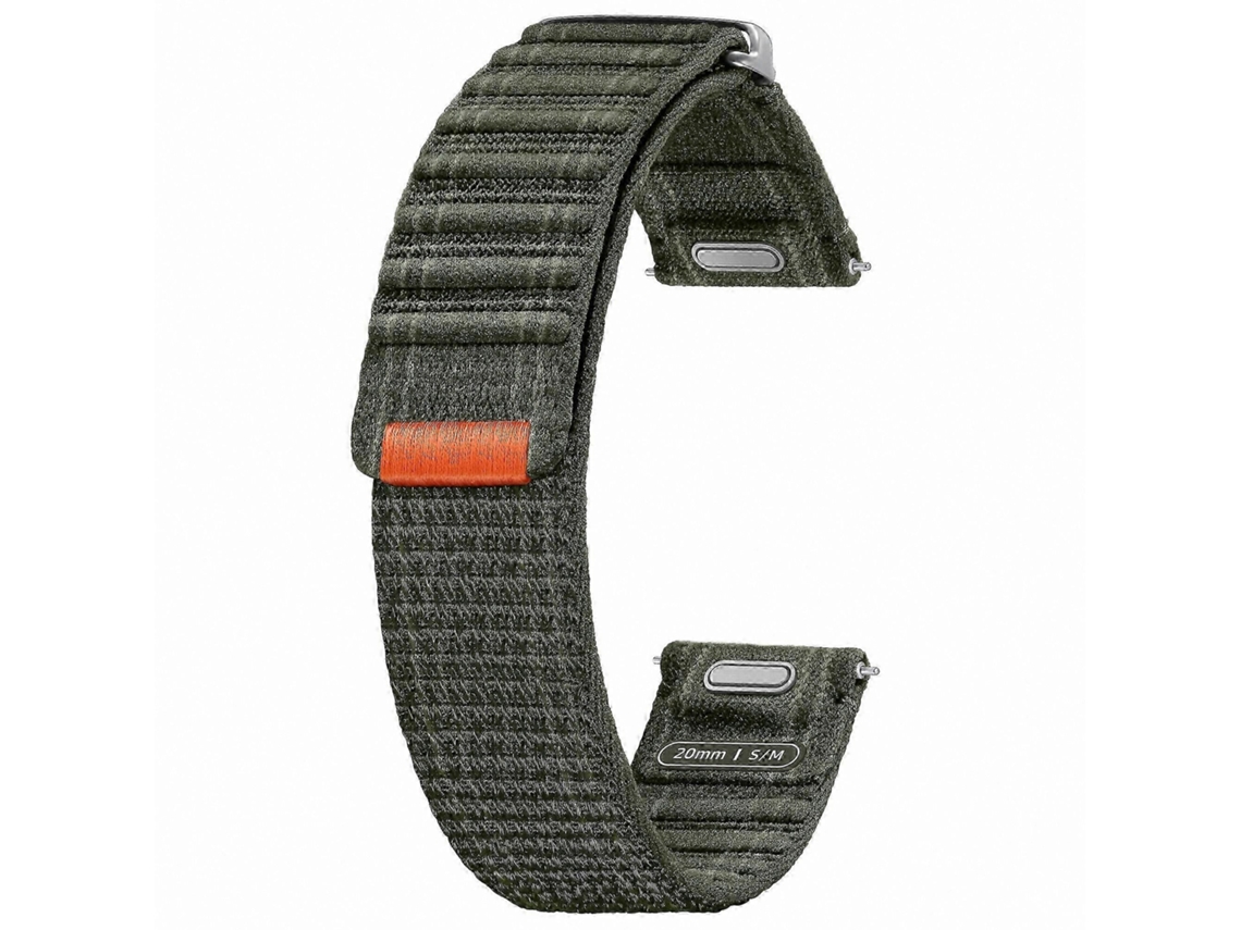 Pulseira De Tecido Verde Para Smartwatch Tamanho P/m