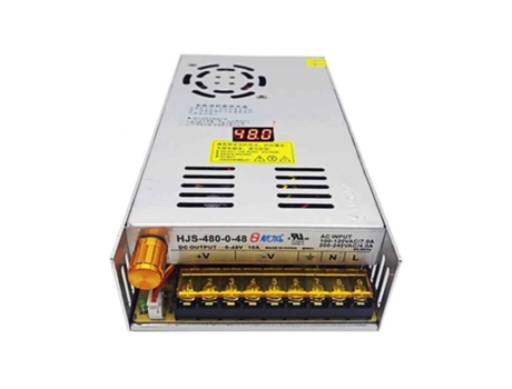 Fonte de Alimentação Regulável de 1-48V 10A 480W