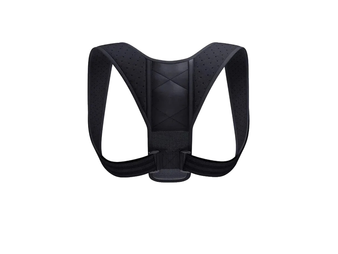 Cinto De Correção Postural, Tecido Respirável, Design Unissex, Preto Xl