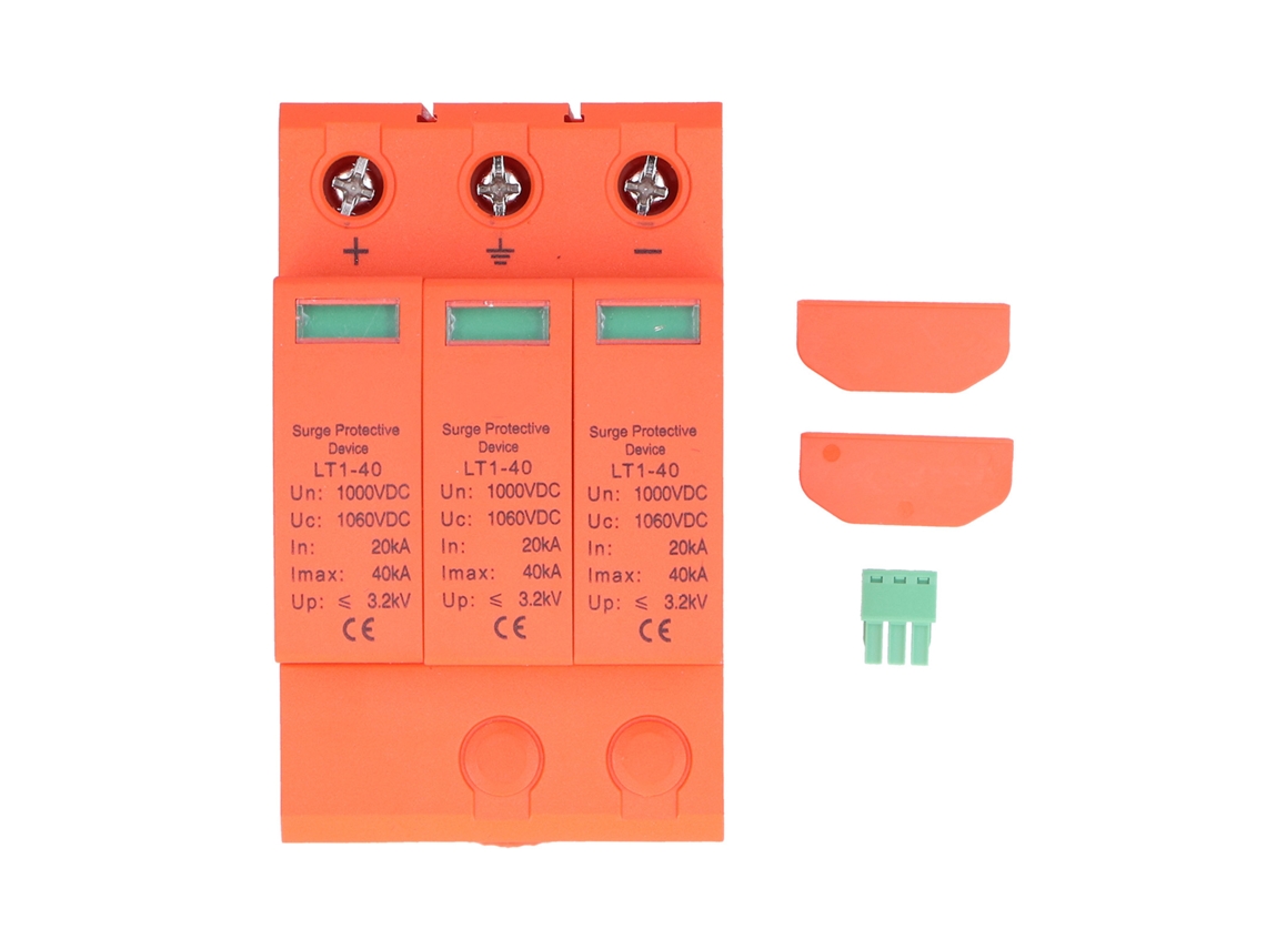 Protector de Olas de Tensión FV 3p 40ka DC1000v com Comando Remoto S/MARCA