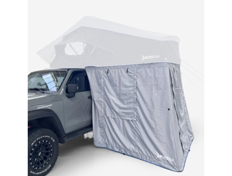 Toldo de Ligação Tenda de Tejadilho para Carro Campismo Quietent M SWORDFISH