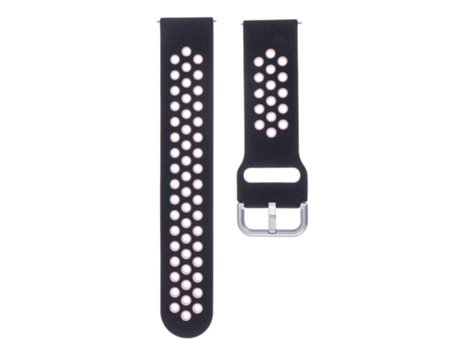 Bracelete De Silicone Spor Para Relógio Apple Watch Aceshley 22Mm(Preto)