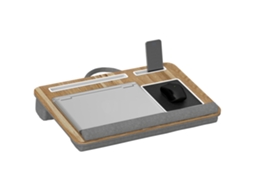 Suporte para Notebook com Travesseiro de Fenda para Tablet ou Celular tapete de Mouse com Apoio de Pulso e Alça BTFORUS
