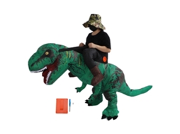 Traje De Dinossauro Inflável T-rex À Prova D'água Para Adulto Com Laxiscreed, Ideal Para Halloween E Cosplay