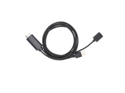 Cabo Conversor Usb para Interface Multimídia Hd 1080p Android/ios Tv Preto 1m | S/MARCA